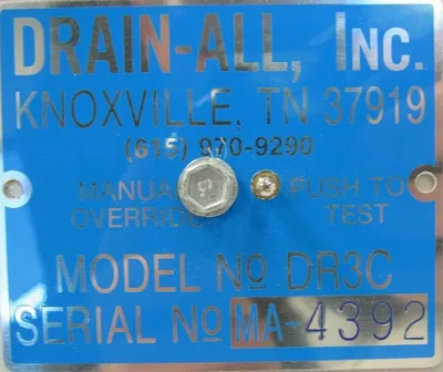 NEW DRAIN-ALL DR3C AIR DRAIN TRAP