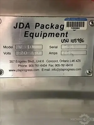 USED 2016 JDA PROGRESS PACKAGING EQUIPMENT V-10