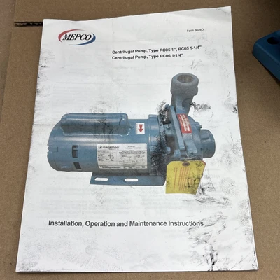 New | in-Stock MEPCO BD06-30-005-34-3 Centrifugal Pumps Indiana US | J&J Industrial Supply #1470303