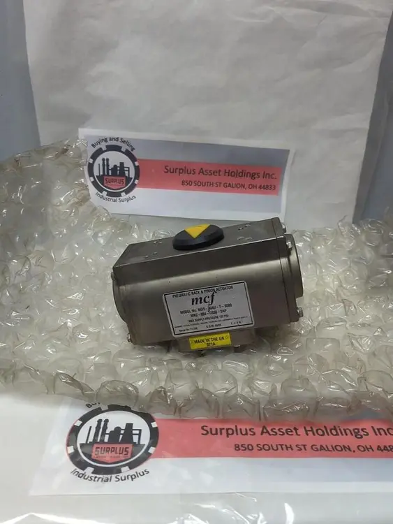 Used MORIN MRS-004U-T-S080 Rotary Actuators Ohio US | Surplus Asset Holdings #1226084
