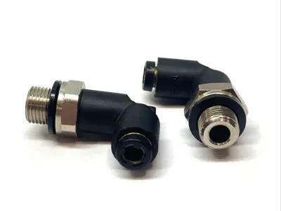 New | in-Stock Legris Parker Push-Fit 90 Degree Elbow Fitting 1/8" NPT LOT OF 2 Parts (Hydraulics and Pneumatics) Michigan US | Maverick Industrial Sales #1391280