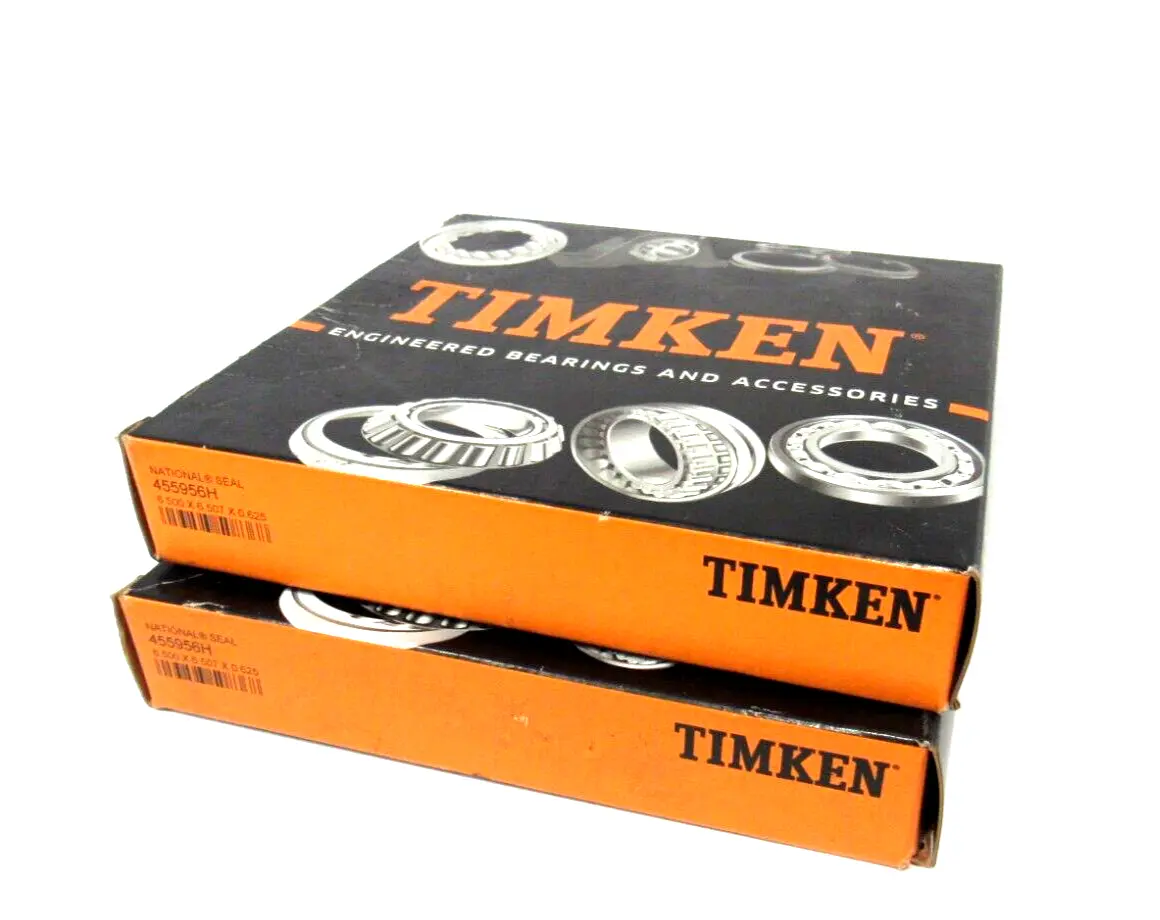 LOT OF 2 NEW TIMKEN 455956H SMALL BORE INCH SEAL