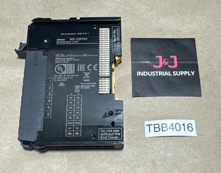 Used Omron NX-CIF101 PLC Processors Indiana US | J&J Industrial Supply #1076470