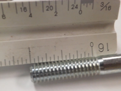 Hex Bolt 5/16-18 x 2.5" (1 inch thread) - LOT OF 10