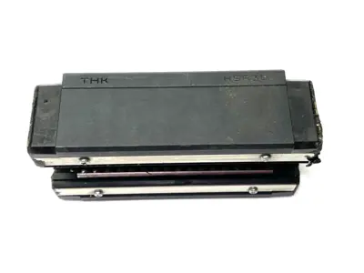 USED THK LINEAR GUIDE BLOCK 45MM H 60MM W DAMAGED END SEAL SHELFWARE