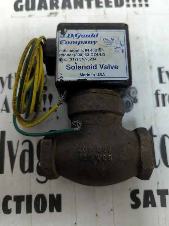 New | in-Stock J.D.GOULD M-1-3T Solenoid Valves | Surplus Asset Holdings #1204203