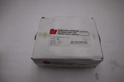 NEW FEDERAL SIGNAL WB WEATHERPROOF STOCK H412A