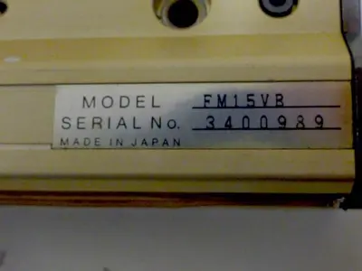 USED TOSHIBA FM15VB