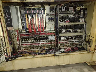 15" X .125" AIDA MODEL #LFS-40R STRAIGHTENER & SERVO COIL STRIP FEEDER: STOCK #20565