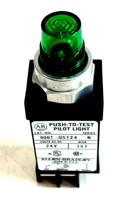 A / B 800T-QST24G PILOT LIGHT SER. N 24V 800TQST24G NEW, SURPLUS