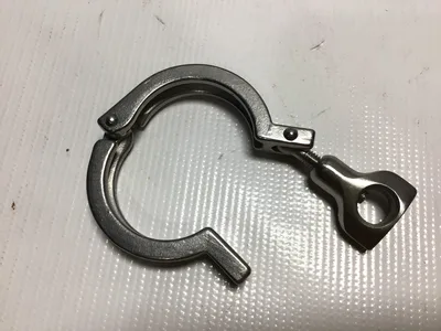 Tri-Clamp Single-Pin Fitting -Dairy/Winery/Brewery Stainless Steel (Set of 6)