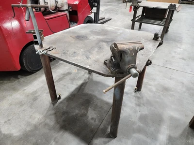Welding Table with Wilton 6″ Vise
