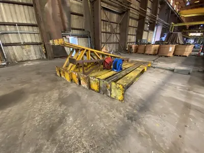 11 TON X 38' PROSERV SINGLE LEG POWERED GANTRY CRANE, NEW 2015: YOBRO #24061