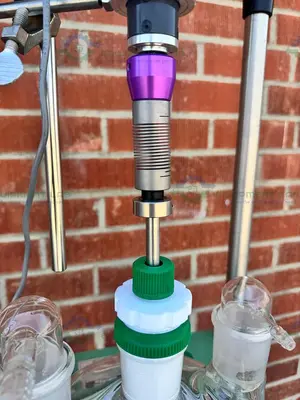 Used CHEMGLASS 20 LITER JACKETED GLASS REACTOR W/ J-KEM OVERHEAD STIRRER Reactors California US | Equipment Lab #1388409