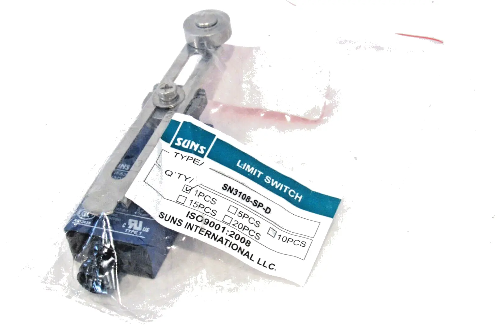 NEW SUNS SN3108-SP-D LIMIT SWITCH SN3108SPD