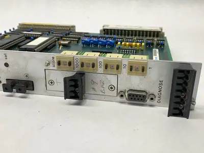 USED HOMATIC CPU MODULE HC020 SPS-BUS-MODUL SPSII REV. 04