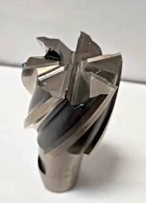 Niagara Cutter End Mill HSS 40647 Center Cut 2" Dia 1-1/4 Shank 6 Flute USA New