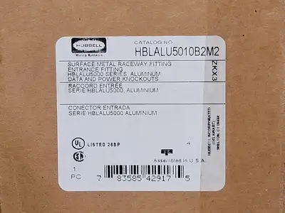 USED HUBBELL HBLALU5010B2M2