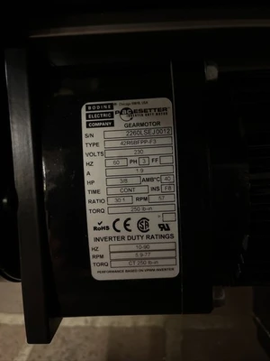 USED Dorner 215M120600D0105