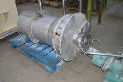 120L S/S Vertical Water Jacketed Mixer Tank 0.25Kw