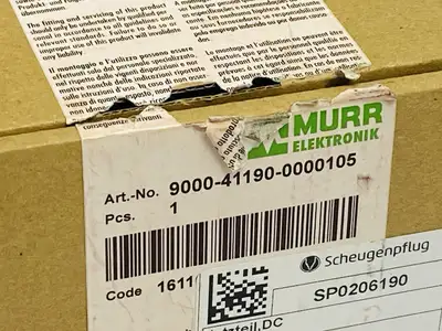 New | in-Stock Murr Elektronik Mico Pro PS 5-100-240/24,9000-41190-0000105 DIN Rail Power Supplies Michigan US | Maverick Industrial Sales #1396725