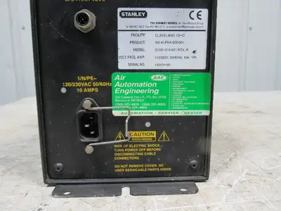 Stanley Works Q1001-010-001 115/230V Alpha Module W/Dnet Nutrunner Controller