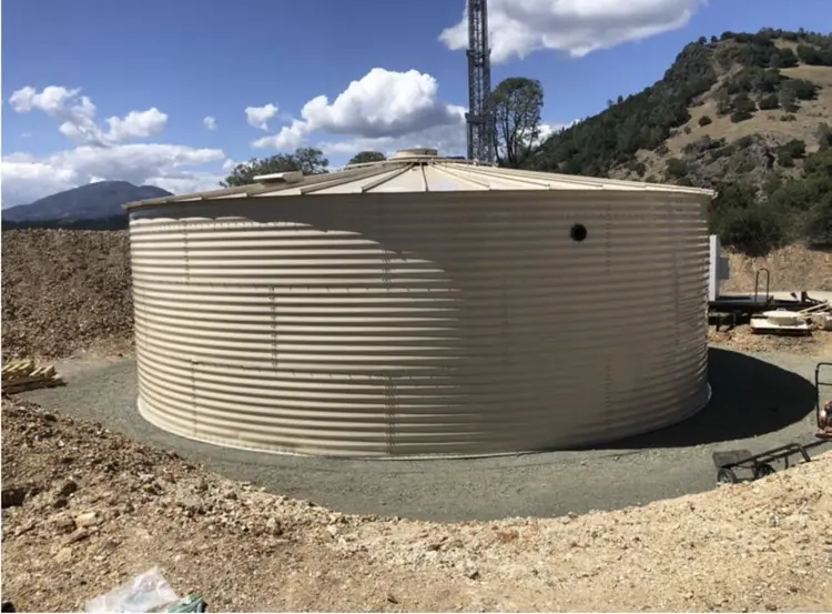 Used 1900 NATIONAL STORAGE TANK CS WATER TANK Stainless Steel Tanks Illinois US | Revelation Machinery #404107