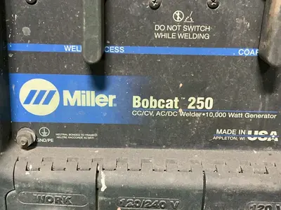 Used MILLER BOBCAT 250 Arc Welders Ohio US | HGR 24 #1506565