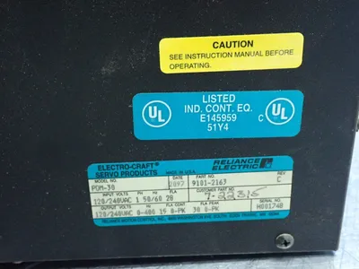 USED RELIANCE ELECTRIC PDM30