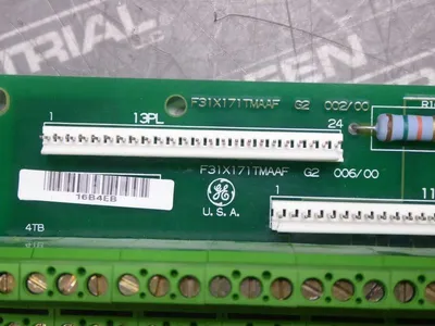 GE 531X171TMAAFG2 Micro Application TB Terminal Relay Card Used