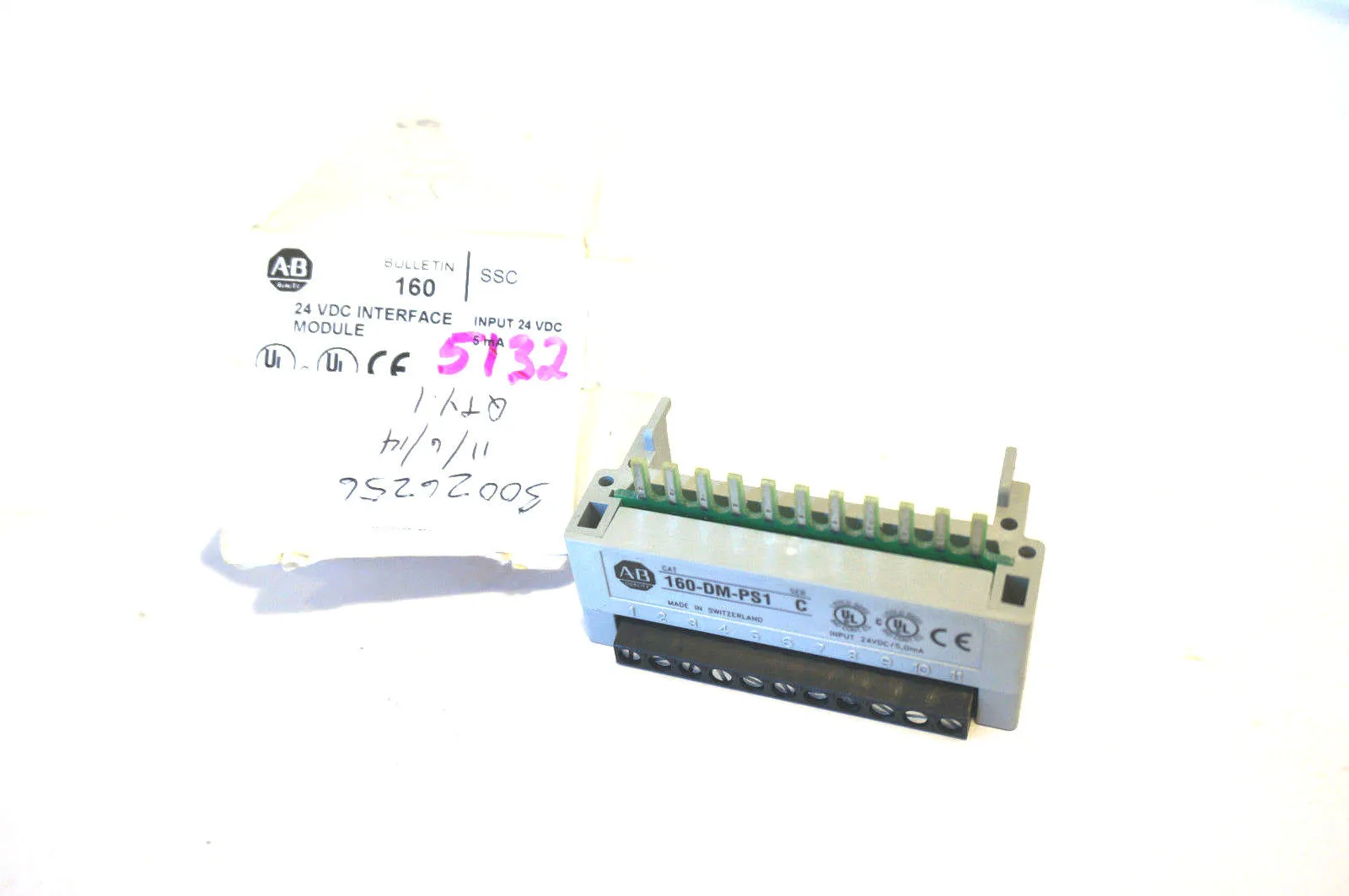 NEW ALLEN BRADLEY 160-DM-PS1 INTERFACE MODULE 160DMPS1