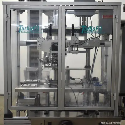 Used TURBOFIL HYP-25X HYBRID Cappers Chuck - Single Head Illinois US | Aaron Equipment #86983