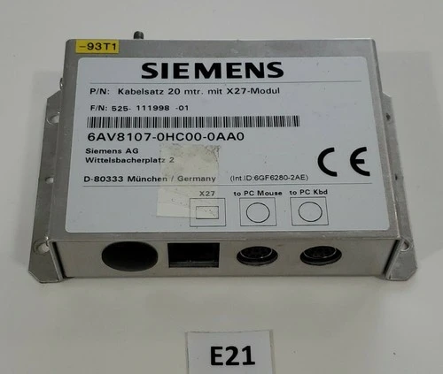 Used SIEMENS 6AV8107-0CH00-0AA0 Servo Motors Indiana US | J&J Industrial Supply #521414