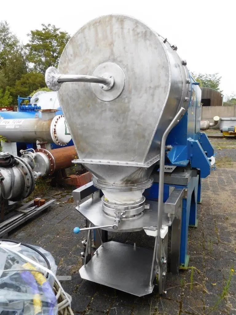 Heinkel HF 600 Inverting Filter centrifuge, 316SS.