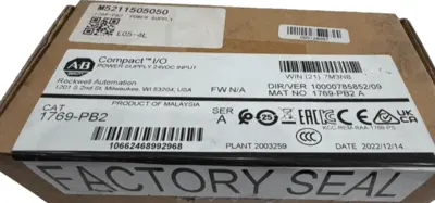 ALLEN BRADLEY 1769-PB2 POWER SUPPLY SER. A 1769PB2 NEW,SURPLUS