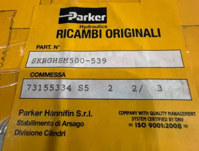 NEW PARKER HYDRAULICS SKRGHSM500-539 ROD SEAL GLAND KIT