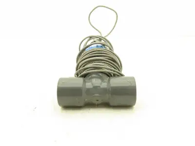Omega FP-5600 Paddlewheel Flowmeter Low Flow Sensor 1" PVC Tee Fitting FP-5310M
