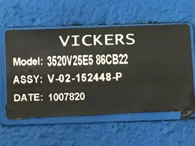 USED VICKERS 3520V25E5