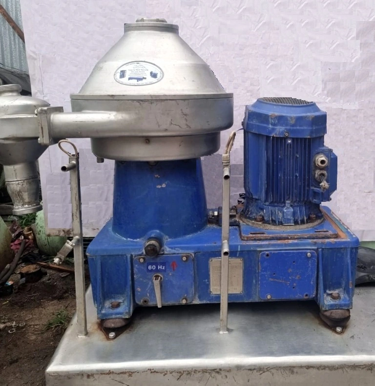 Alfa-Laval CLARA 80 VNPX 507 SGD-31GC clarifier, 316SS.