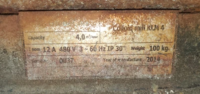Used _UNKNOWN_ COLLOID MILL KLM4 Colloid Mills Minnesota US | A&I Equipment #1317419