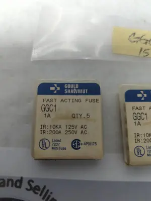 New | in-Stock GOULD SHAWMUT GGC1 Miscellaneous Equipment (Electrical & Power) | Surplus Asset Holdings #1190518