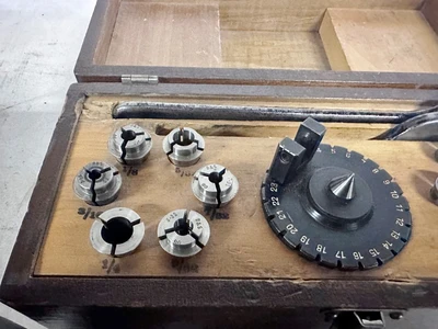 BROWN & SHARPE ANGLE INDEXING BORING SPINDLE