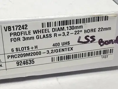 VB17242 | ADI  Ultra High Speed Diamond Bevel Cutting Wheel PRC209M2000-3,2 - New – Open box
