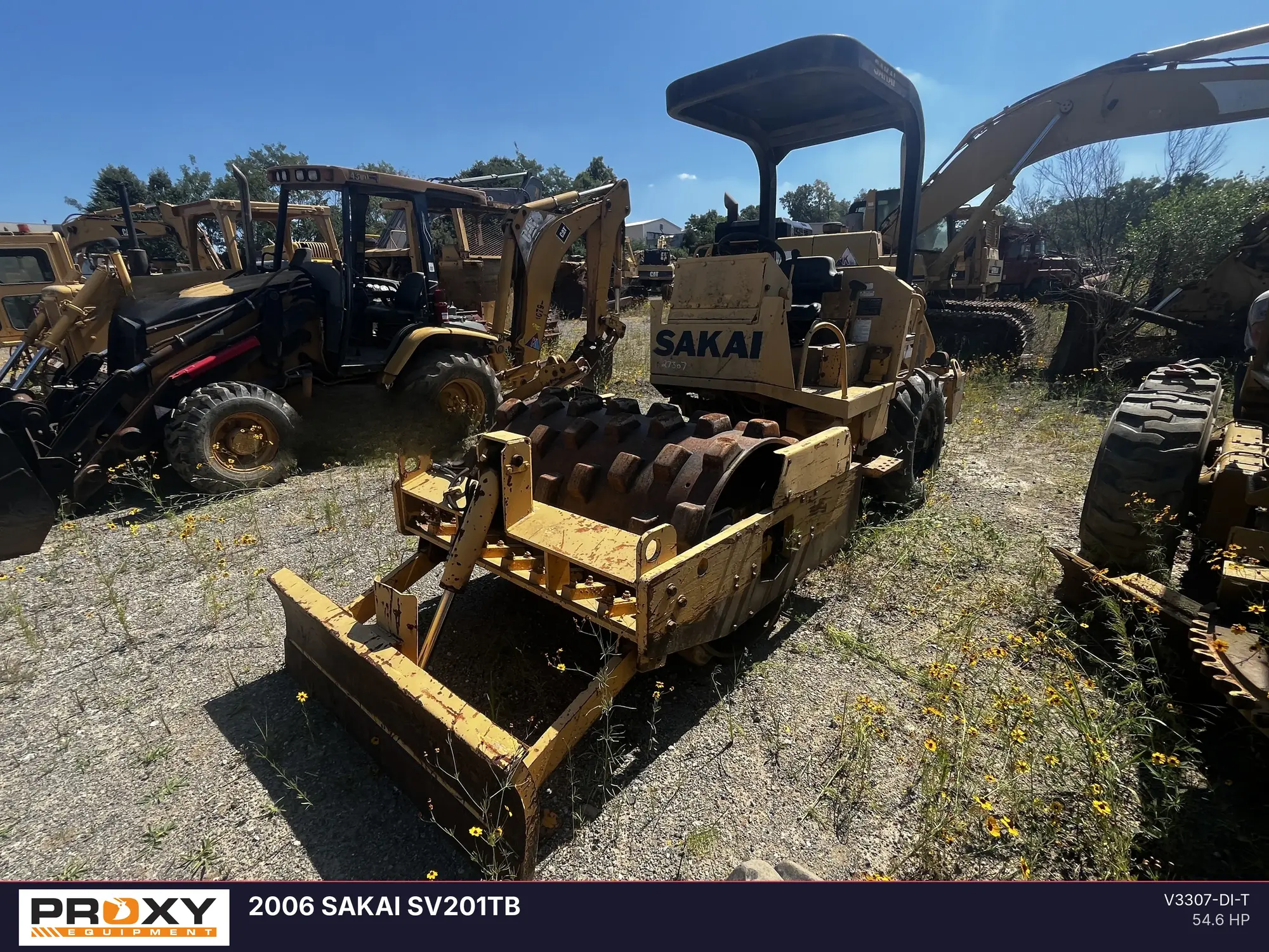 Used 2006 SAKAI SV201TB Vibratory Rollers North Carolina US | Proxy Equipment #1426096