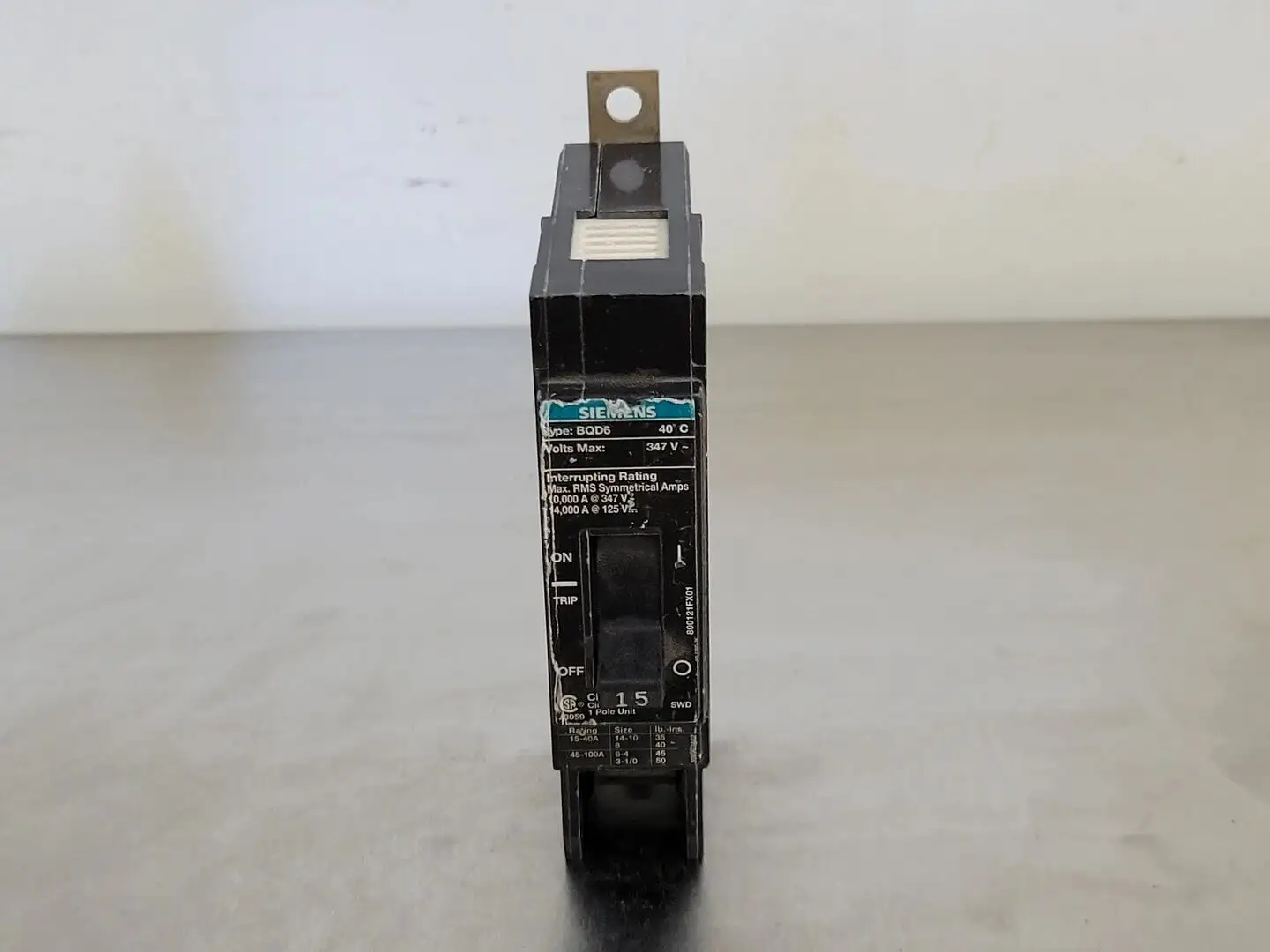 USED SIEMENS BQD6115