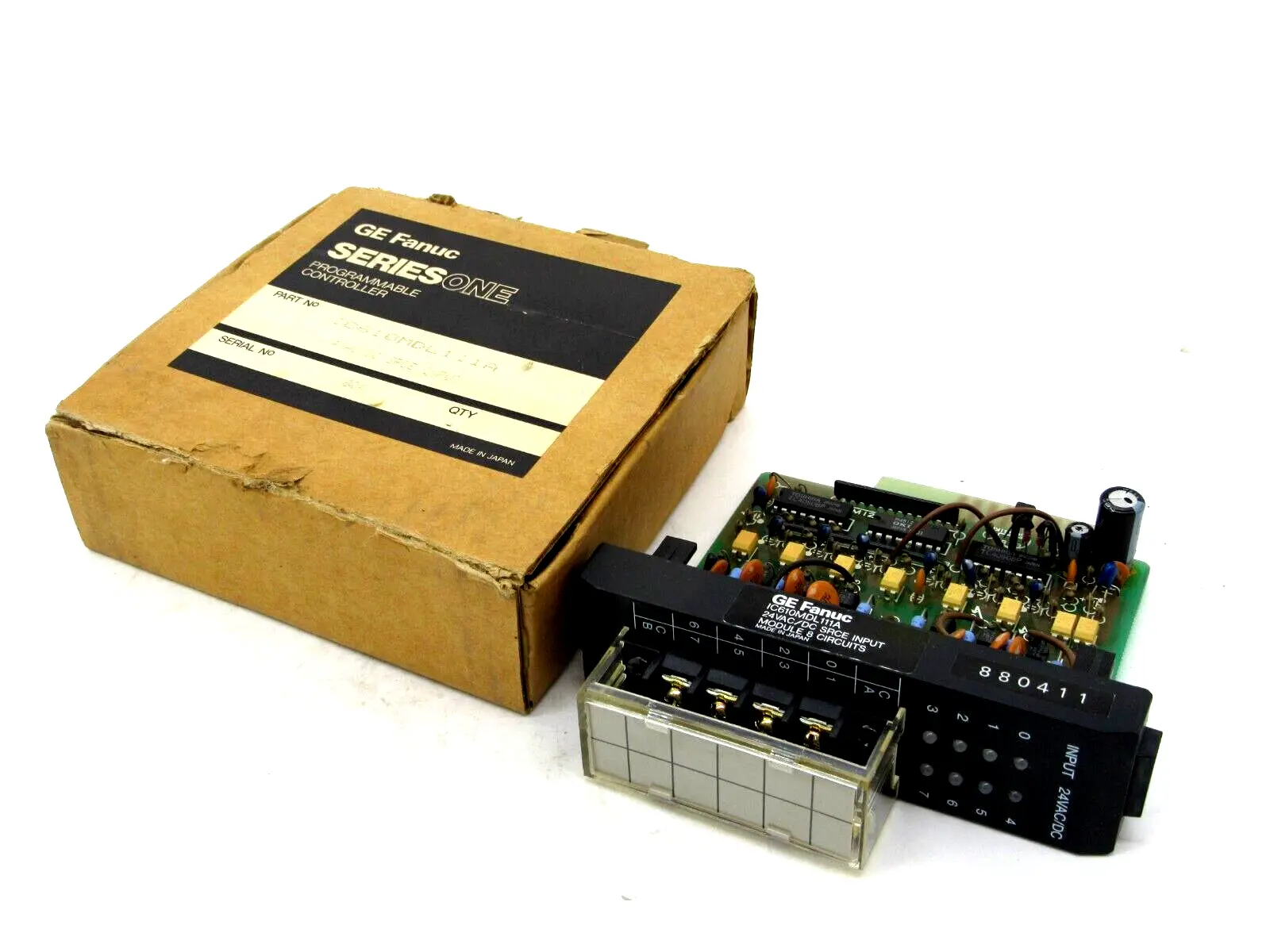NEW GE FANUC IC610MDL111A INPUT MODULE 24VAC