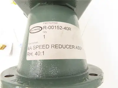 Hytrol 4AC 40-1 RH Gearbox Speed Reducer 40:1 Reducer 44rpm 1Hp 56C Right Hand