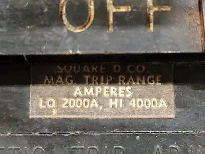 400 Amp, 3 Pole Circuit Breaker