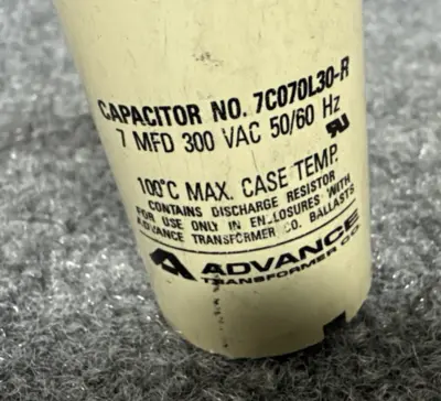 New | in-Stock Advance 7C070L30-R Capacitors California US | Davliegogo LLC #1708259