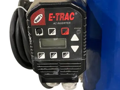 USED VORTI-SIV STRAINING MACHINE W/ E-TRAC AC INVERTER